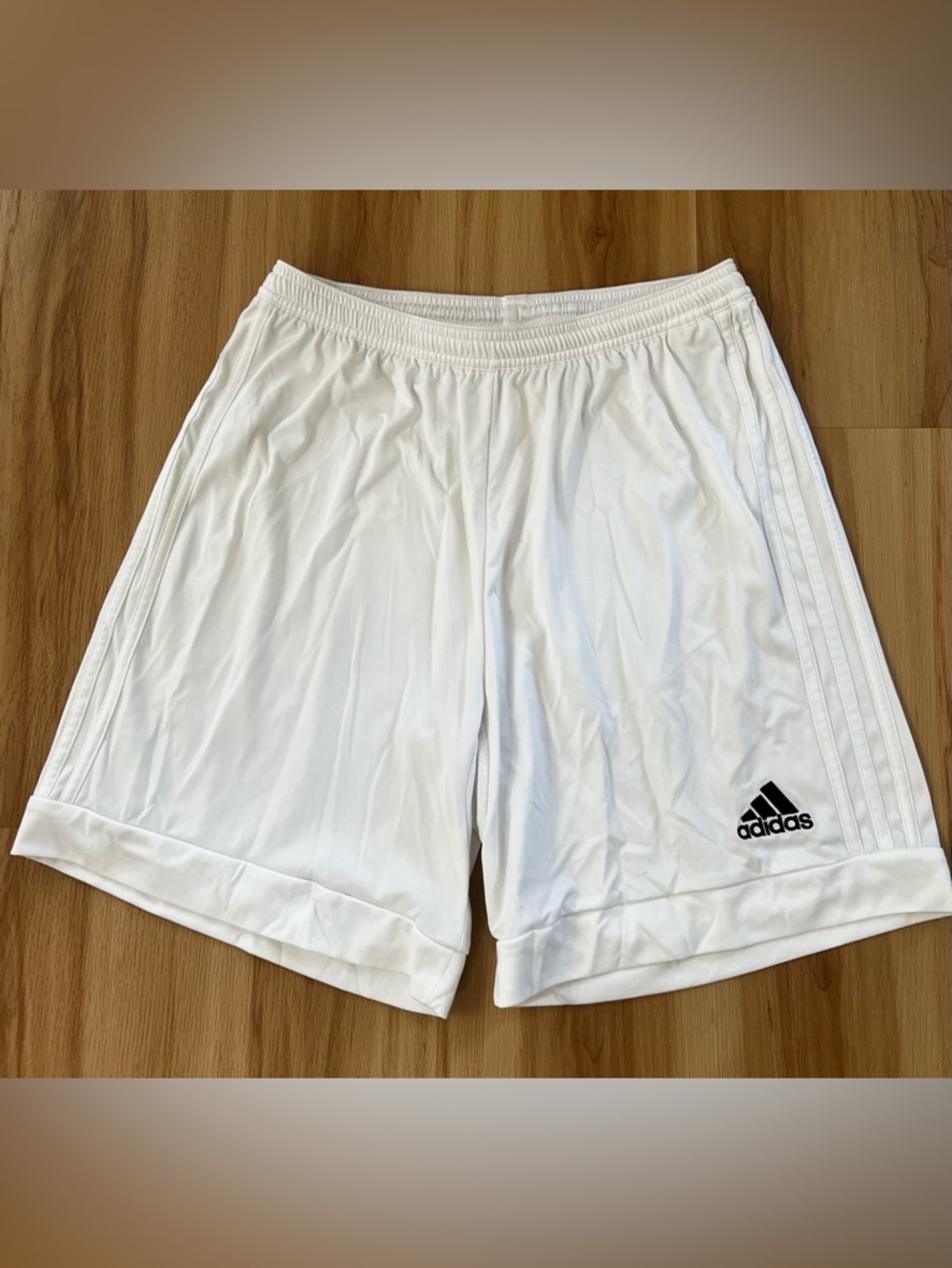 Adidas Men's White Athletic Climacool Shorts